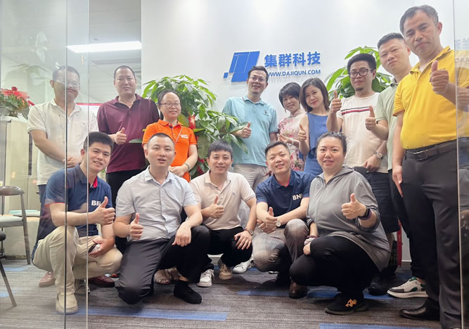 龍翔企業(yè)探訪集群公司,了解業(yè)務(wù)